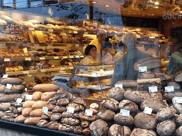 Vitrine de Boulangerie